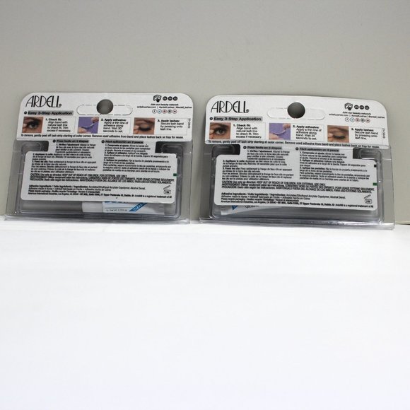 2 Sets New Ardell Professional False Eyelashes Wispies Number 600 Black - Picture 2 of 4